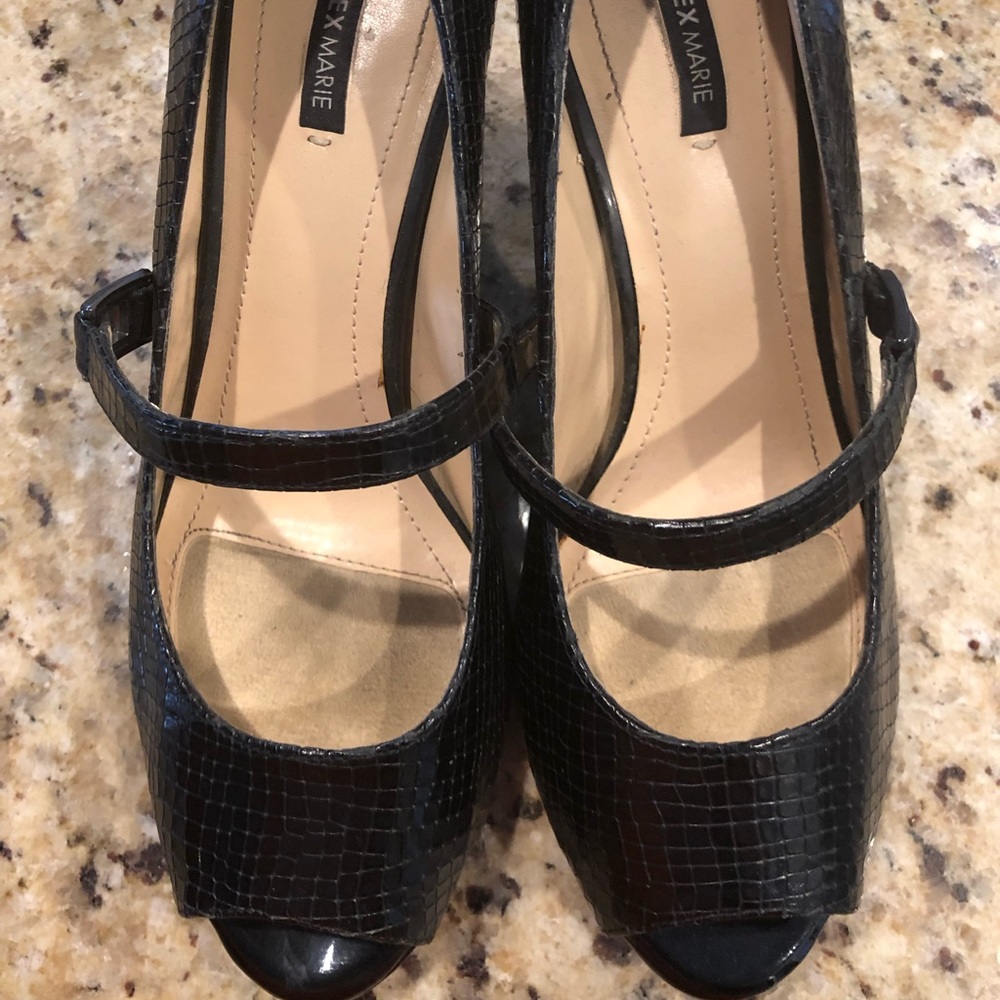 2 pair of Alex Marie low heels! Barely worn!